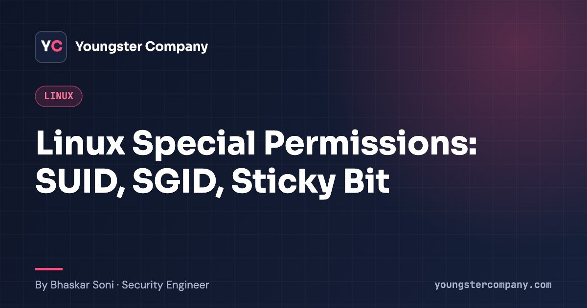 Linux special permissions