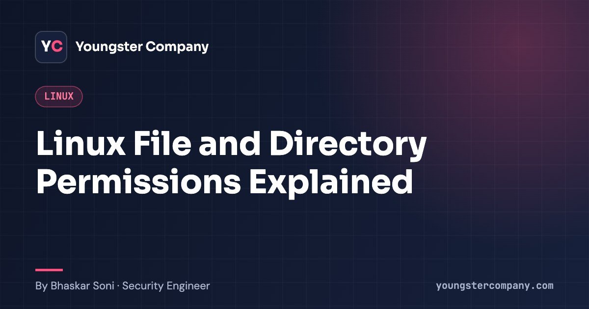 Read more about the article Linux File and Directory Permissions Explained (chmod, chown, umask)