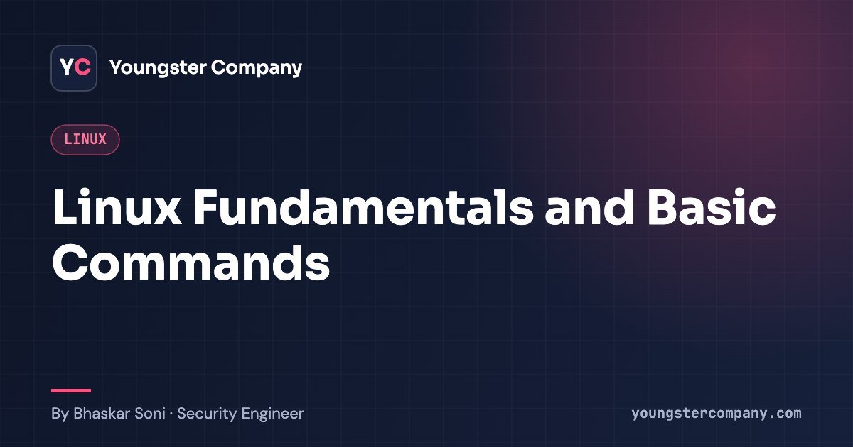 Read more about the article Linux Fundamentals and Basic Commands for Beginners