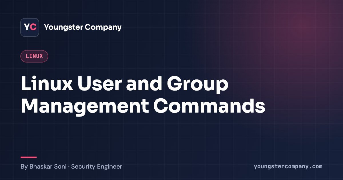 Read more about the article Linux User and Group Management: Commands and Best Practices