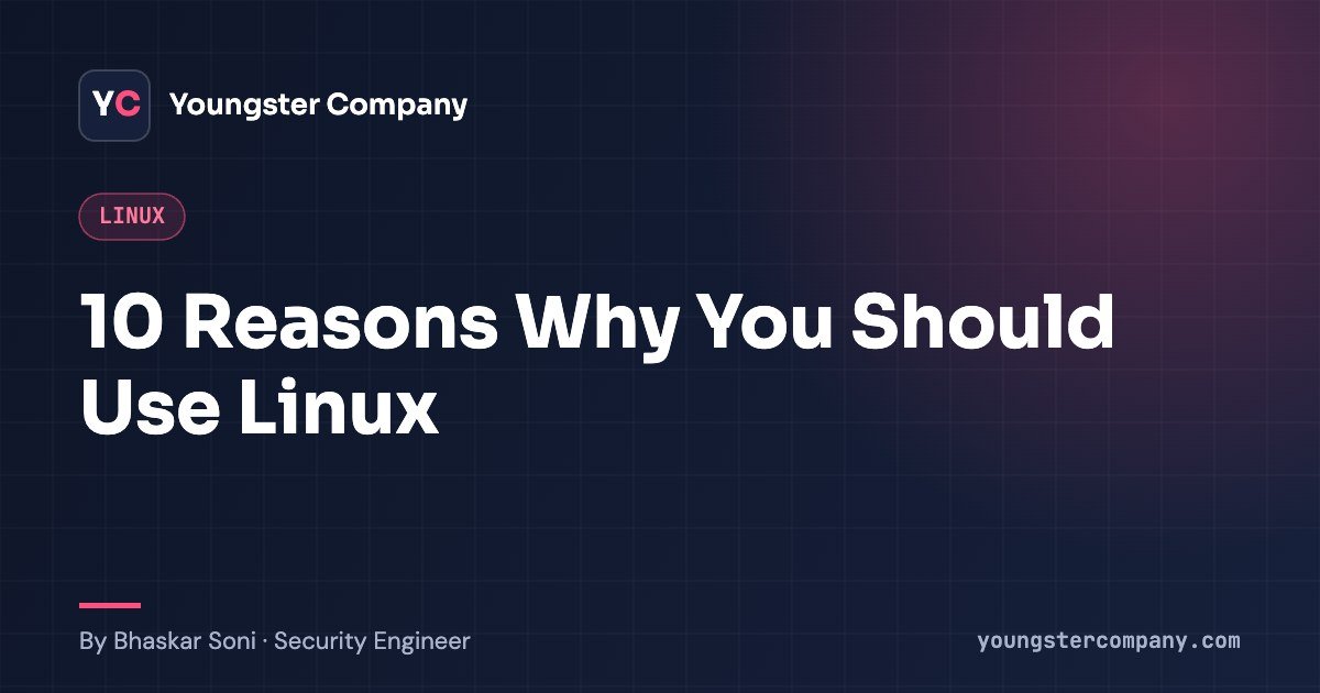 reasons to use Linux