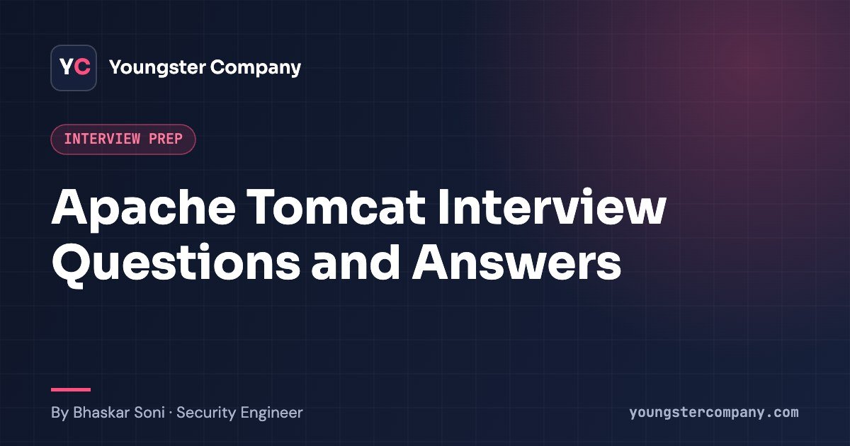 Apache Tomcat interview questions