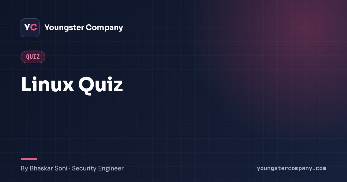 Read more about the article Linux Quiz: Test Your Linux Basics, Users and Groups