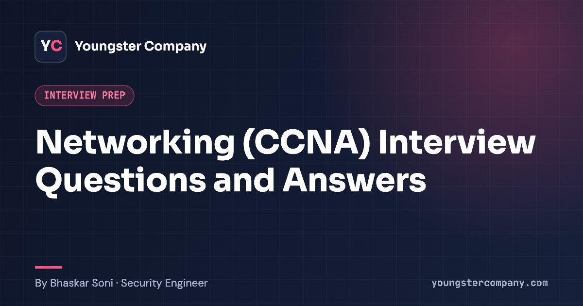 CCNA interview questions
