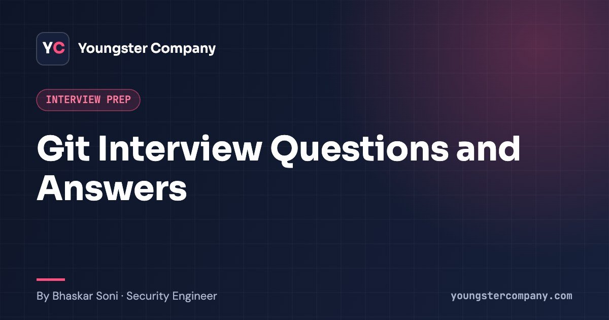 Git interview questions and answers
