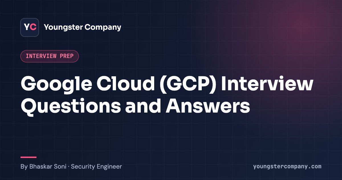 Google Cloud interview questions