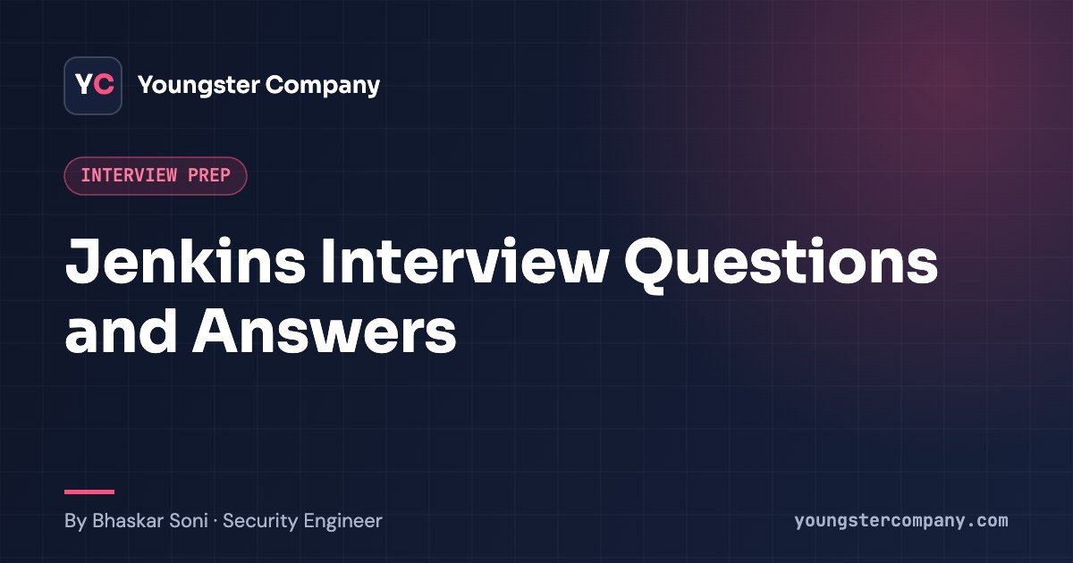 Jenkins interview questions and answers