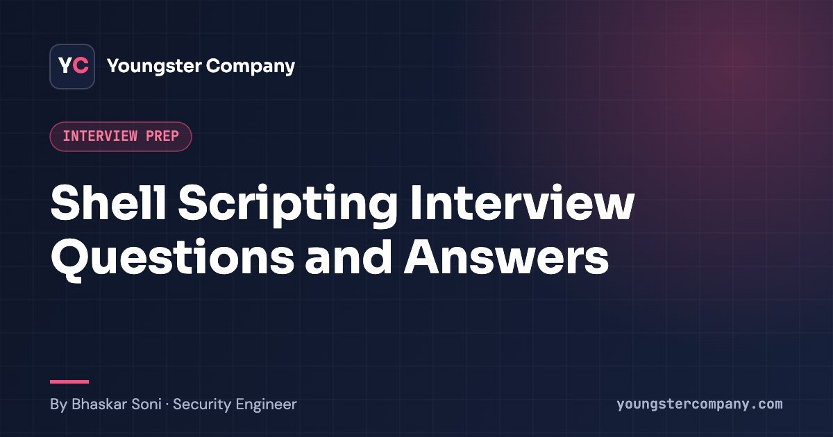 shell scripting interview questions