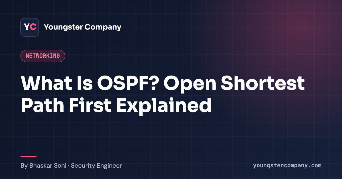 Read more about the article What Is OSPF? How Open Shortest Path First Works, with Cisco Configuration