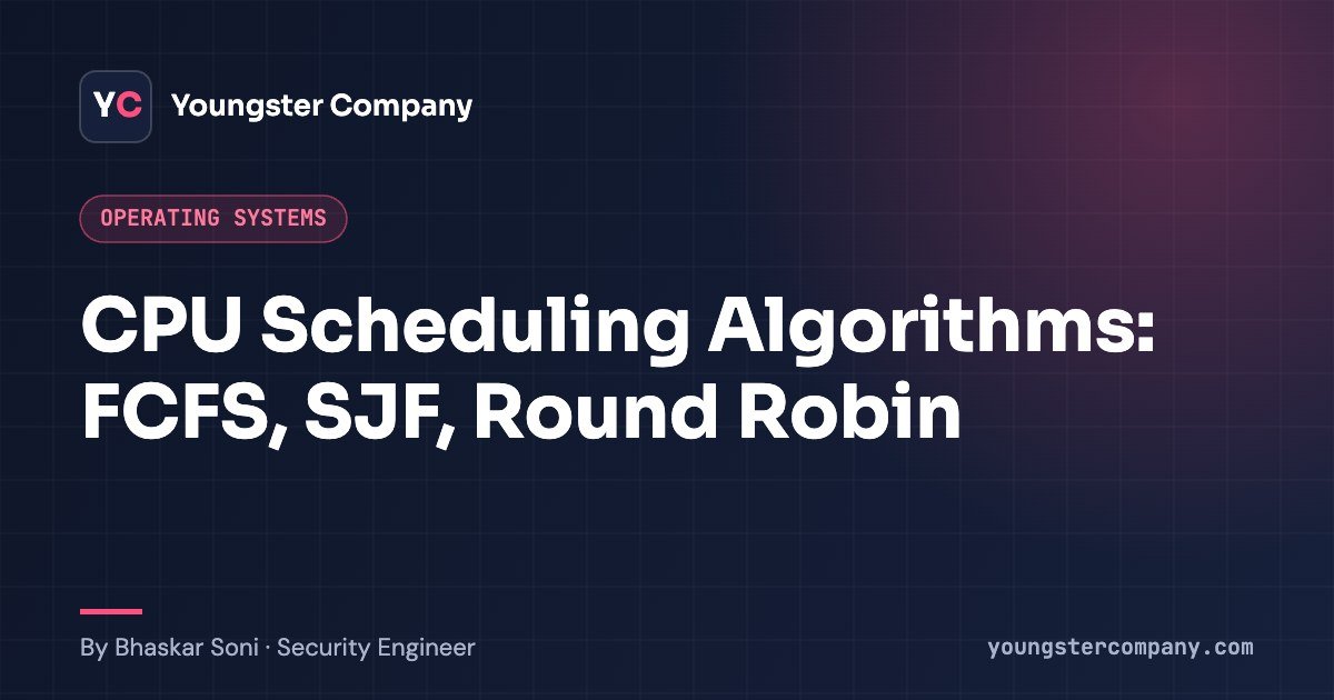 Read more about the article CPU scheduling and its algorithms