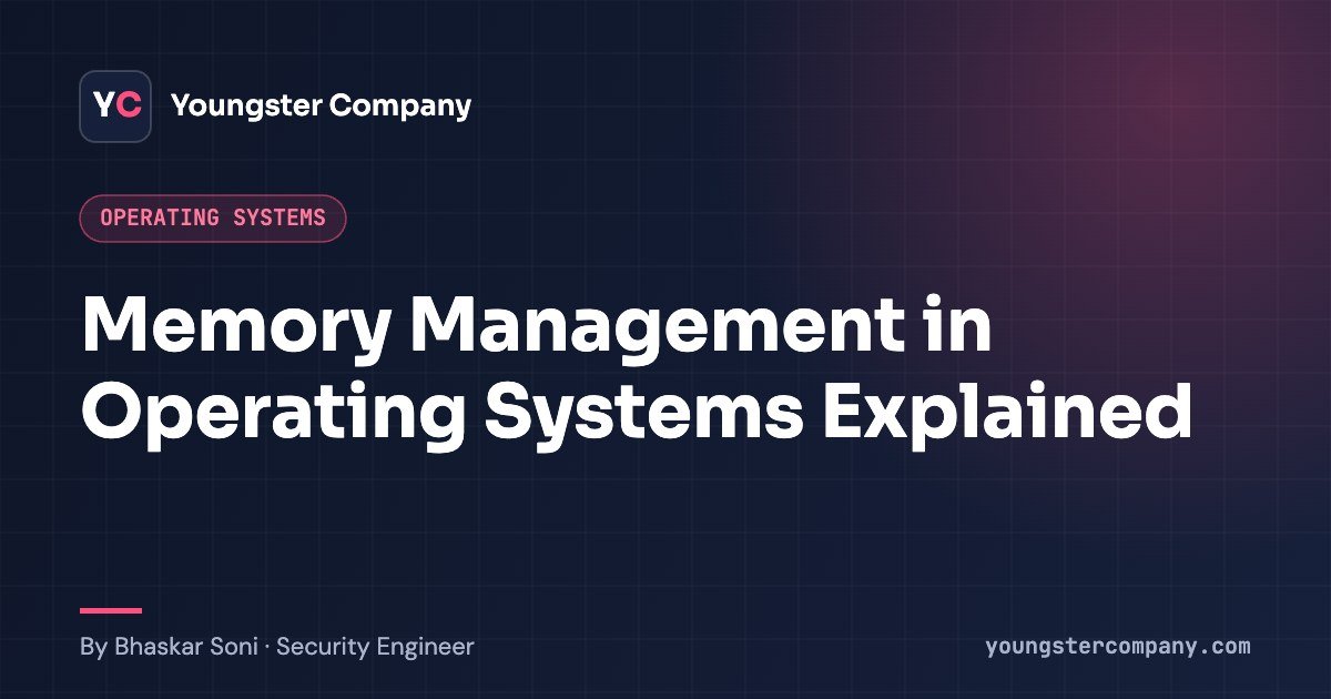 Read more about the article Memory Management in Operating System: Binding, Swapping and Allocation