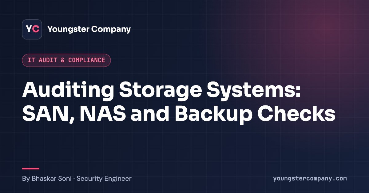 Read more about the article Auditing Storage