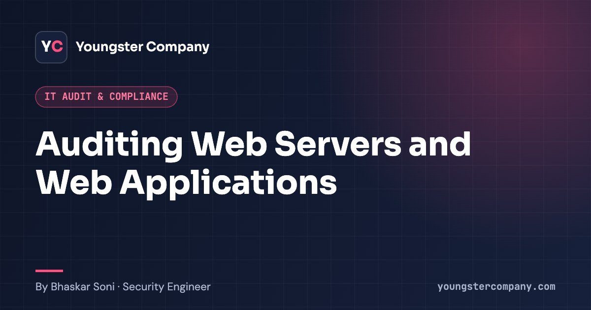 Read more about the article Auditing Web Servers and Web Applications