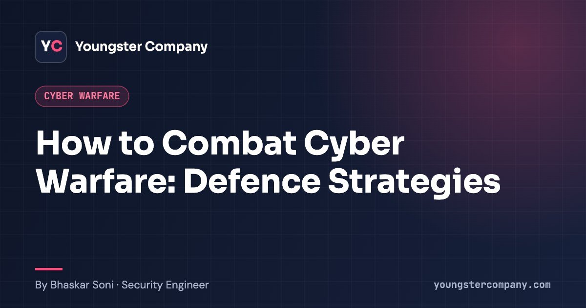 Read more about the article How to Combat Cyber Warfare