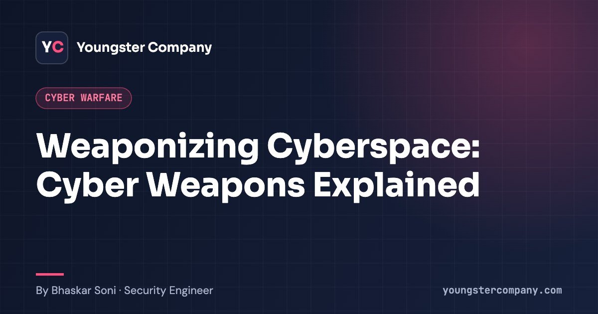 Read more about the article Weaponizing Cyberspace in Cyber Warfare