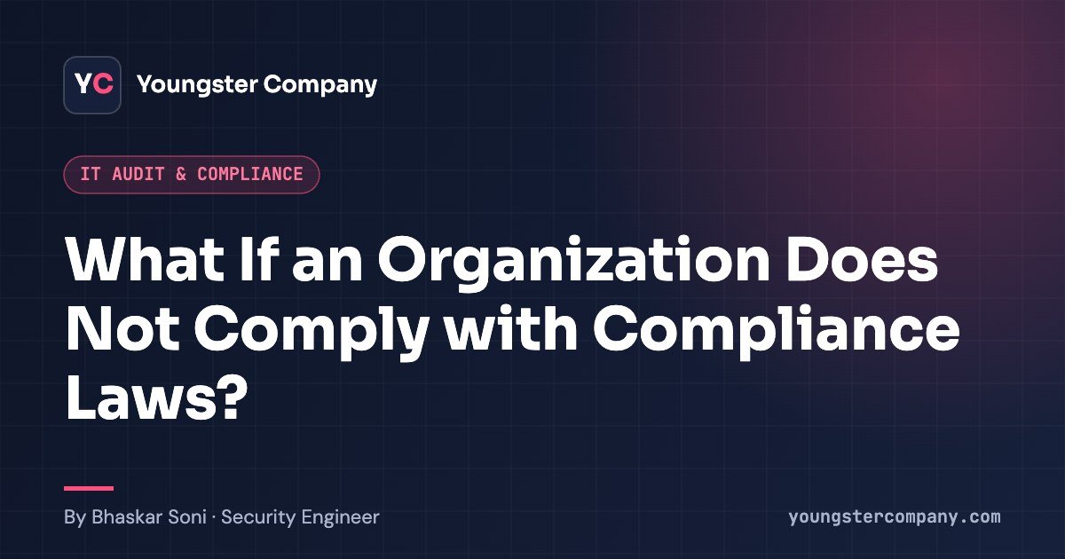 Read more about the article What If an Organization Does Not Comply with Compliance Laws?