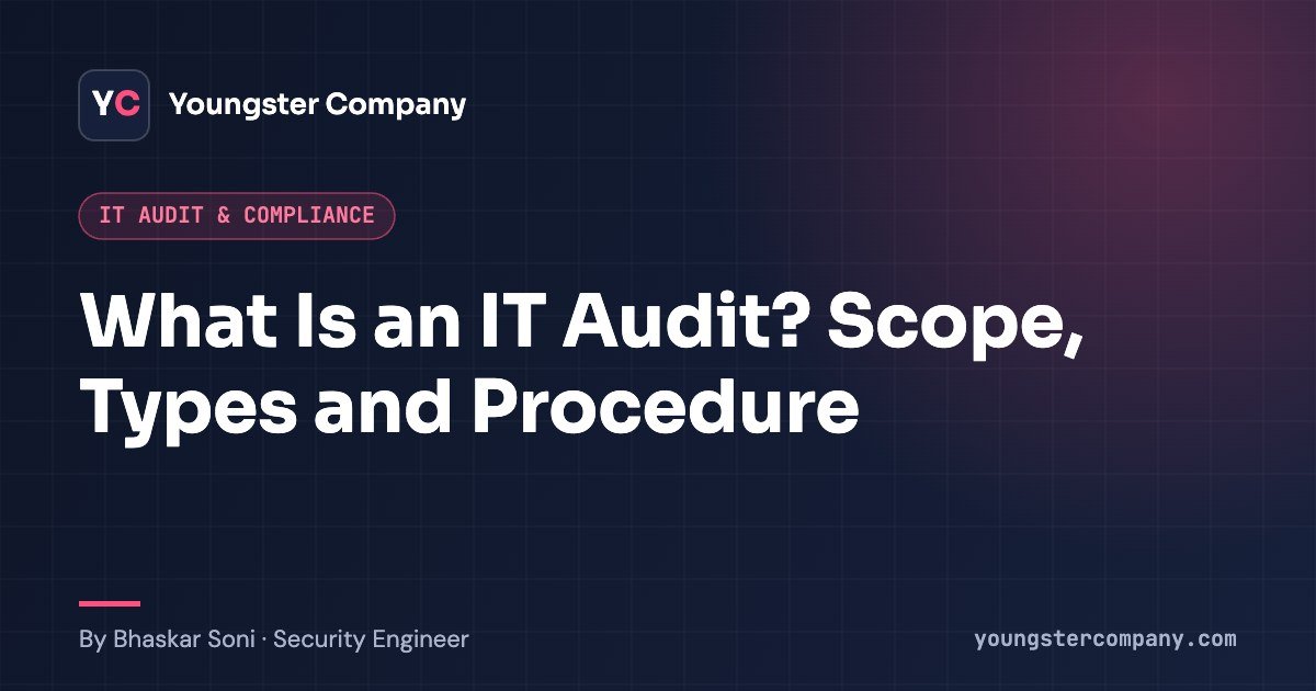 Read more about the article What is an IT audit? Scope and Procedure