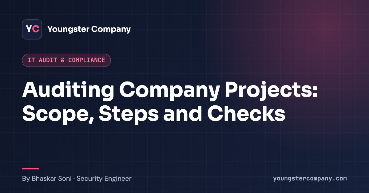 Read more about the article Auditing of Company Projects