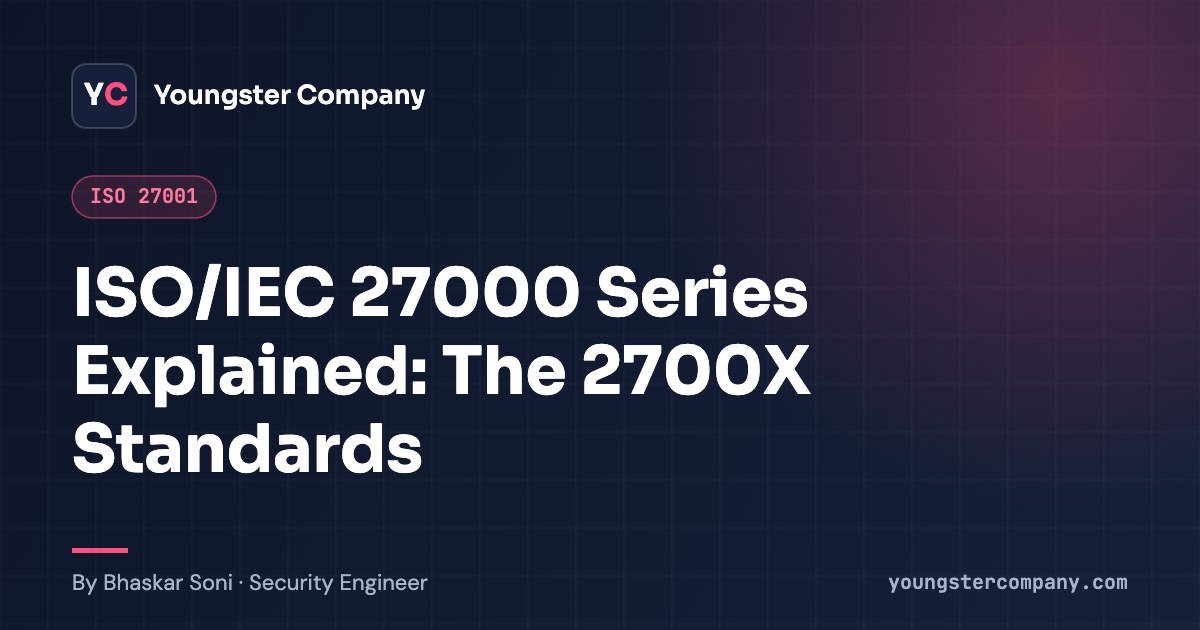 Read more about the article Everything about ISO/IEC 2700X series