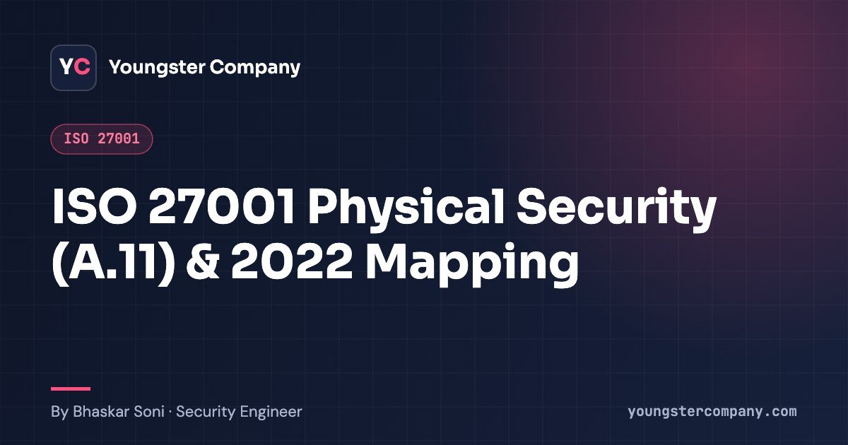 Read more about the article In-Depth Guide to ISO 27001’s Physical & Environmental Security (ISO 27001:2013 A.11 → 2022 Mapping)