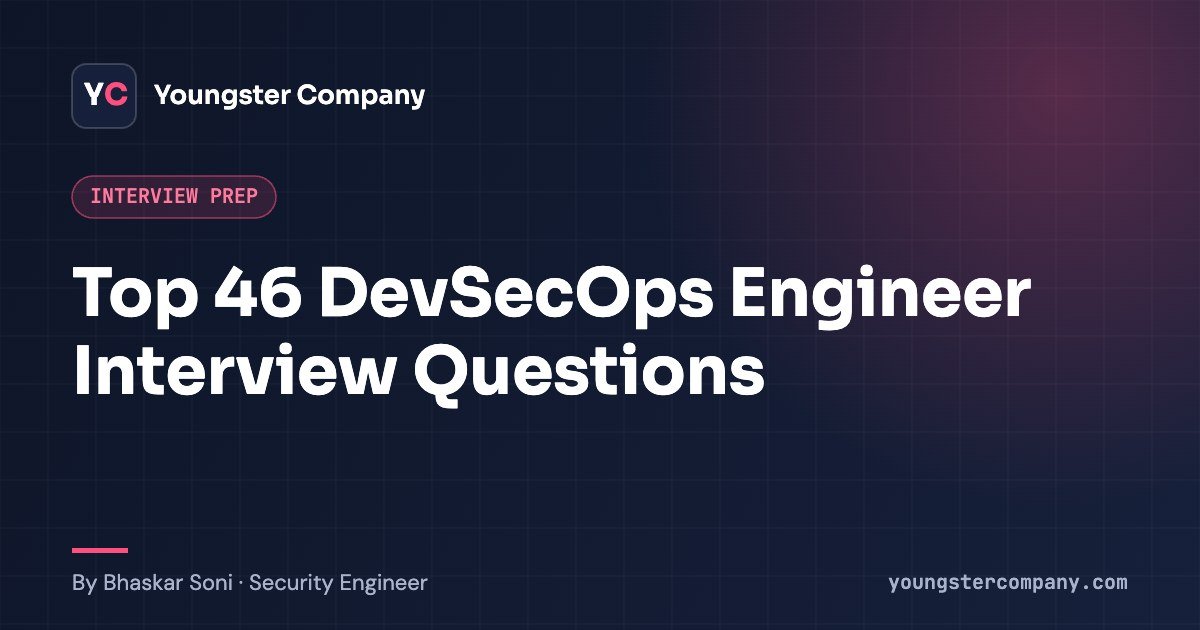 Read more about the article DevSecOps Engineer Interview Questions and Answers (2026)