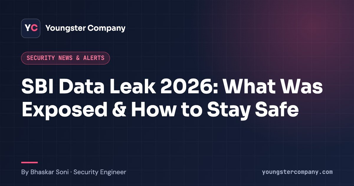 Read more about the article SBI Data Leak 2026: What Was Exposed and How to Protect Yourself from Scams