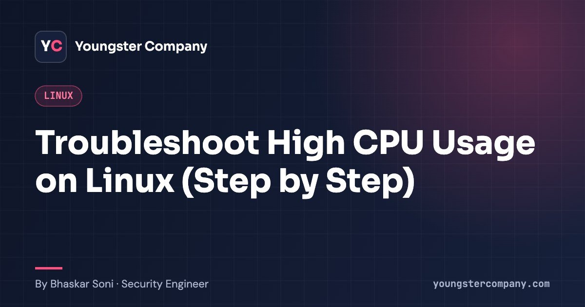 Read more about the article How to Troubleshoot High CPU Usage on Linux: A Step-by-Step Guide